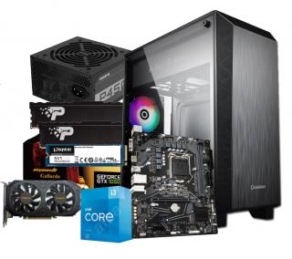 Hráčsky PC Intel i3 + GTX 1050ti, 8GB RAM, 256GB NVMe SSD, 1TB HDD