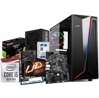 Hráčsky PC Intel i5 + GTX 1650, 16GB RAM, 500GB NVMe SSD, 1TB HDD