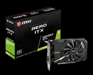 MSI NVIDIA GeForce GTX 1650 AERO 4G OC, 4GB GDDR6