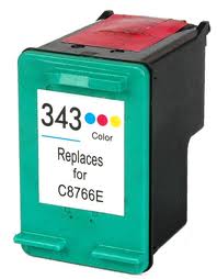 HP C8766E (Nr 343) - tricolor 15ml