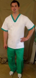 TIBOR 1 - lekárske nohavice zelené