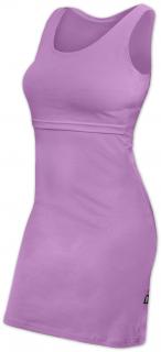 ELENA- šaty na kojenie, bez rukávu Farba: levanduľová, Veľkosť: L/XL