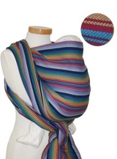 Pevná šatka na nosenie detí Storchenwiege základná rada Varianta: Inka, (veľkosť 6) 4,6 m
