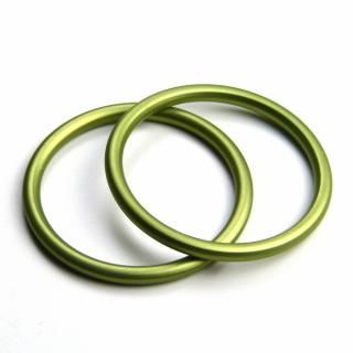 Ring Sling krúžky Farba: Zelená, Veľkosť: L (87 mm)