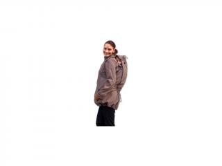 SANDRA- softshellová bunda na nosenie detí (nosenie vpredu /vzadu) Farba: Béžová, Veľkosť: M/L