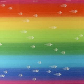 Šatka na nosenie detí Didymos - Limitovaná edícia - Rainbow Fish Dĺžka: (veľkosť 5) 4,2 m, Zloženie: 100% bavlna