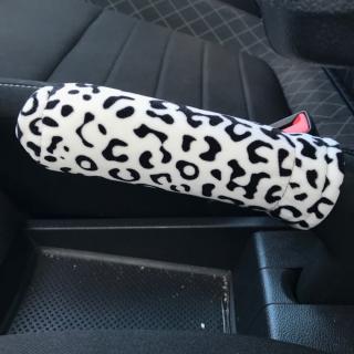 Obal na ručnú brzdu Leopard White