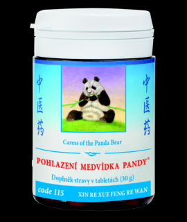 Pohladenie medvedíka pandy, 100 tbl