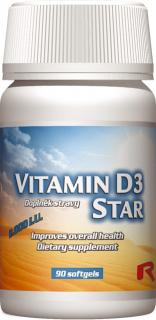 VITAMIN D3 STAR, 60 sfg