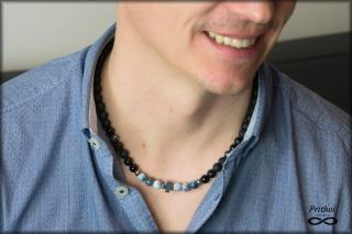 Pánsky náramok a náhrdelník - Rak Variant: náhrdelník