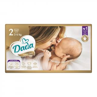 DADA Extra Care plienky 2 Mini, 44 ks (3-6 kg)