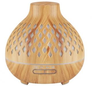 Aróma difuzér Spa zvlhčovač vzduchu 10 svetlé drevo 400ml + časovač