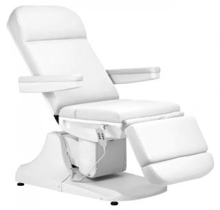 Kozmetické kreslo elektrické Azzurro 891 biele