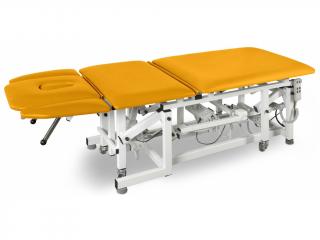 Rehabilitačné masážne ležadlo elektrické JSR 3F 3E Barva č.: 11. Oranžová