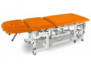 Rehabilitačné masážne ležadlo elektrické JSR 3F 3E Barva č.: 15. Oranžová