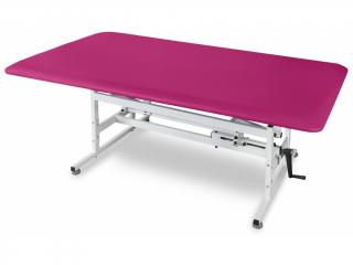 Rehabilitačné masážne ležadlo JSR 1 B H hydraulické Barva č.: 6. Tmavo modrá