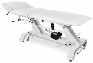 Rehabilitačné masážne ležadlo KSR F H hydraulické Barva č.: 1. Biela