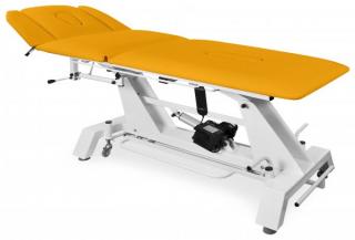 Rehabilitačné masážne ležadlo KSR F H hydraulické Barva č.: 11. Oranžová