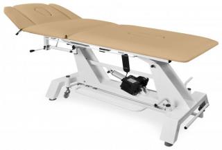 Rehabilitačné masážne ležadlo KSR F H hydraulické Barva č.: 16. Béžová