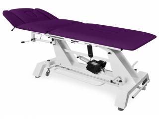 Rehabilitačné masážne ležadlo KSR F H hydraulické Barva č.: 24. Fialová