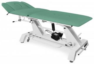 Rehabilitačné masážne ležadlo KSR F H hydraulické Barva č.: 4. Tmavo zelená