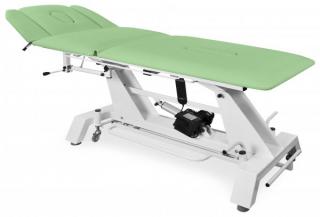 Rehabilitačné masážne ležadlo KSR F H hydraulické Barva č.: 9. Svetlo zelená
