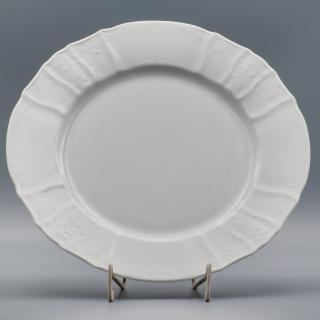 BERNADOTTE, Misa plytká 30 cm, biela, Thun