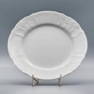 BERNADOTTE, Tanier dezertný 19 cm, biela, Thun
