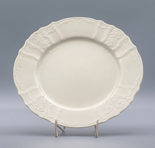 BERNADOTTE, Tanier plytký 27 cm, Ivory, Thun