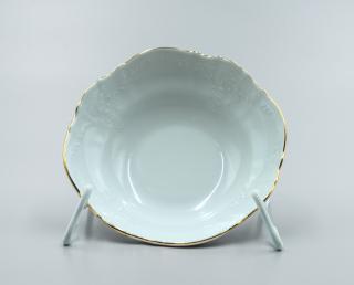 BERNADOTTE zlatá linka, Misa kompótová 13 cm, Thun