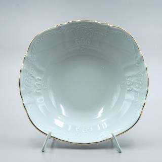 BERNADOTTE zlatá linka, Misa kompótová 23 cm, Thun
