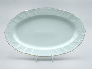 BERNADOTTE zlatá linka, Misa oválna 36 cm, Thun