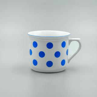 Hrnček VÁRAK 630 ml, modrá bodka, Thun