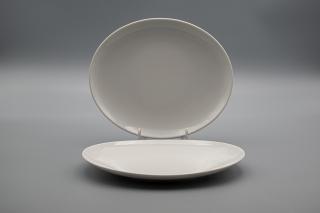 LOOS, Tanier plytký 24 cm, biela, Thun