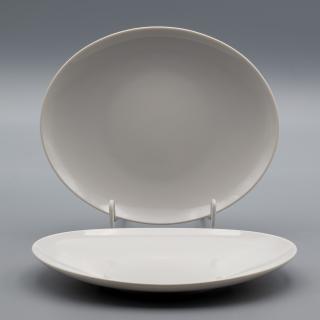LOOS, Tanier plytký 30 cm, biela, Thun