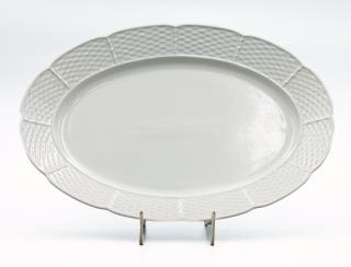 NATÁLIE, Misa oválna 36 cm, biela, Thun