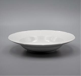 NATÁLIE, Tanier hlboký 23 cm, biela, Thun