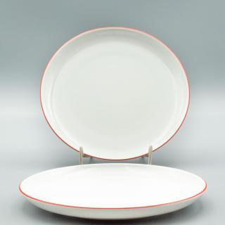 TOM červená linka, Tanier dezertný 19 cm, Thun