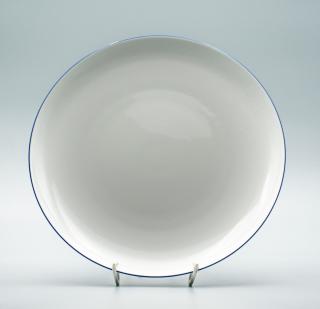 TOM modrá linka, Tanier plytký 26 cm, Thun