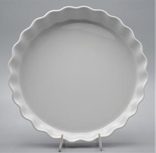 Zapekacia misa plytká koláčová 26 cm, biela, Thun