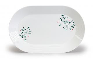 Zelena kvietka, Misa oválna 32 cm, LEA, Thun