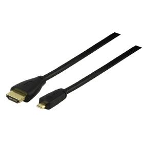 HIGH SPEED HDMI KABEL, HDMI A to HDMI D male mikro
