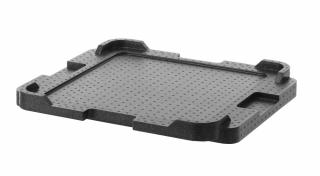 Adaptér EPP pro vozík CD4060 pro kontejner EPPMFBE122110, Cambro, Černá, 698x622x(H)70mm