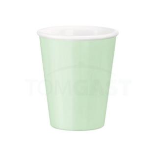 Bormioli Rocco | hrnek na kávu, čaj skleněný, objem 21,5 cl, barva  zelená | BR-40089914 (Bormioli Rocco | hrnek na kávu řada AROMATECA)