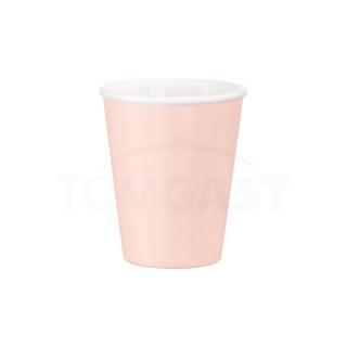Bormioli Rocco | hrnek na kávu, čaj skleněný, objem 9,5 cl, barva růžová | BR-40089813 (Bormioli Rocco | hrnek na kávu řada AROMATECA)