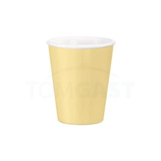 Bormioli Rocco | hrnek na kávu, čaj skleněný, objem 9,5 cl, barva žlutá | BR-40089817 (Bormioli Rocco | hrnek na kávu řada AROMATECA)
