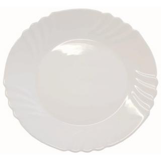 Bormioli Rocco| talíř klubový mělký, řada EBRO, pr. 32 cm (Talíř mělký, opálové sklo, průměr - 32 cm)