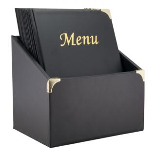 Box s 10 jídelními lístky A4,se 4 vložkami  (celkem 10 stran), nelze přidat dalš
