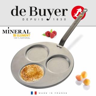 De Buyer | ocelová pánev, lívanečník Mineral B Element, pr. 27cm (Pánev na lívance De Buyer Mineral B)