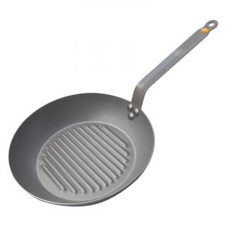 De Buyer | Oceľová panvica grilovacia Mineral B Element, pr. 26 cm